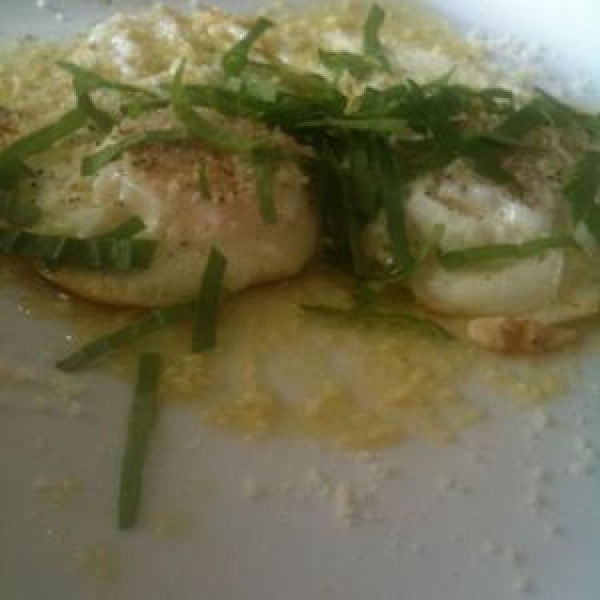 Sunny Side Up with Basil