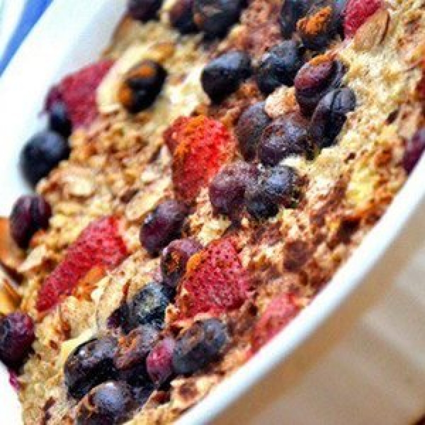 Gluten-Free Baked Oatmeal