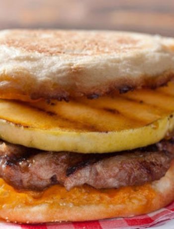 Apple and Cheddar Breakfast-Sausage Burger recipes