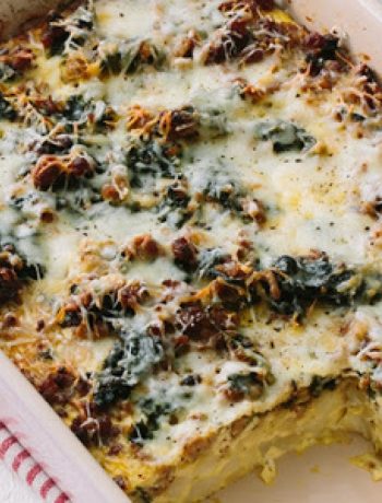 Sausage and Greens Breakfast Casserole recipes