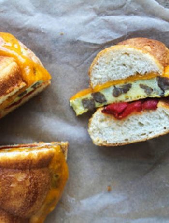 Egg, Sausage, and Cheese Bundt Breakfast Sandwich recipes