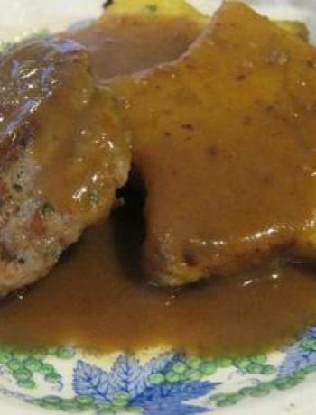 Cheesy Polenta With Sage Breakfast Sausage And Red Eye Gravy
