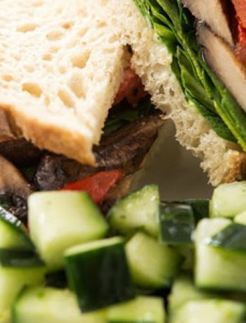 Vegan Sourdough Portobello Mushroom Sandwich recipes