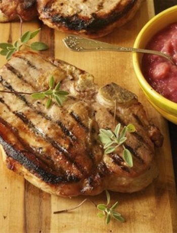Grilled Double-Cut Pork Chops, Father’s Day…and a side of wheels