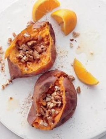 Baked Sweet Potatoes With Citrus