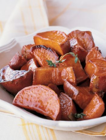 Maple-Glazed Sweet Potatoes