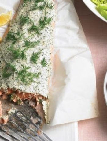 Roasted Salmon with Herbed Yogurt recipes