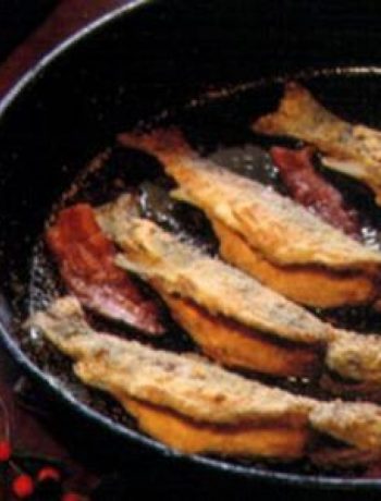 Breakfast Trout With Bacon