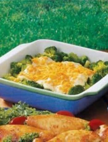 Broccoli Casserole (Cheese Cracker Crumbs)