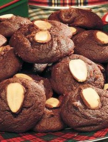 Chocolate-Almond Cookies