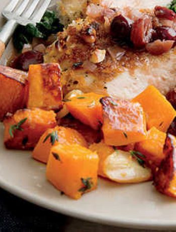 Garlic and Thyme Roasted Butternut Squash