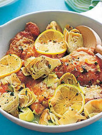 Chicken with Artichokes and Lemon