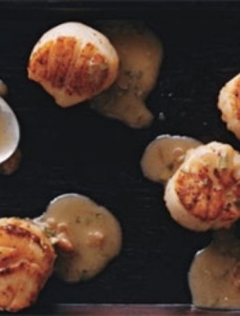 Seared Scallops with Tarragon-Butter Sauce recipes