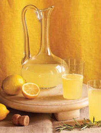 Sparkling Meyer Lemon Cocktail