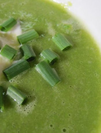 Asparagus and Pea Soup: Real Convenience Food