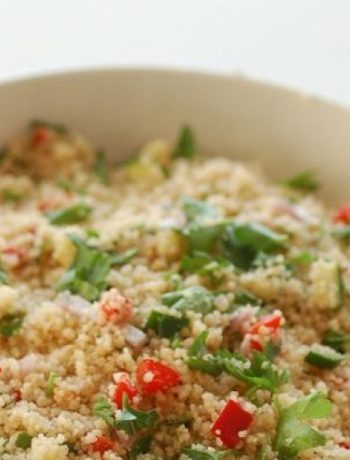 Moroccan Couscous and Chickpea Salad