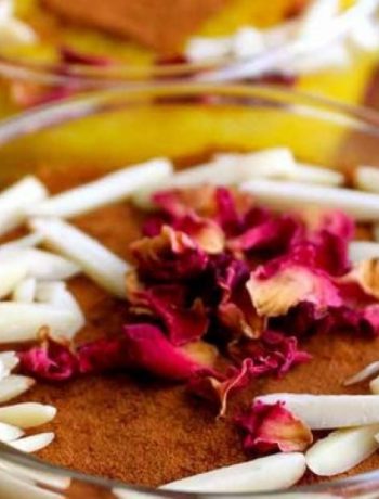 Sholeh Zard: Saffron Infused Rice Pudding