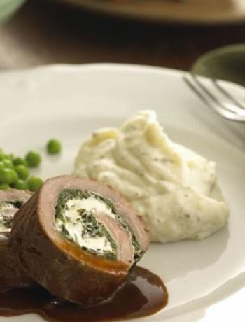 Lamb and Fresh Goat Cheese Roulade