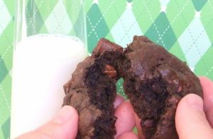 Bad Boy” Giant Double Chocolate Cookies