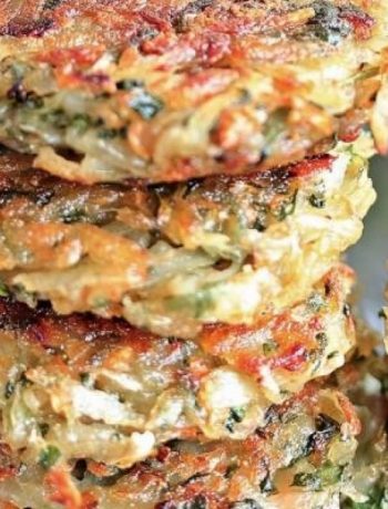 HomeMade Hashbrowns with Spinach and Carrots