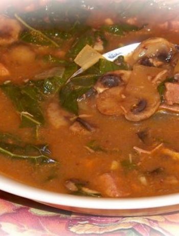 Hearty Beef and Mushroom Soup