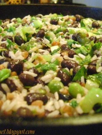 Black Beans & Green Peas With Rice & Barley