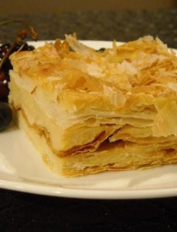 Napoleon – A Creamy Puff Pastry Cake