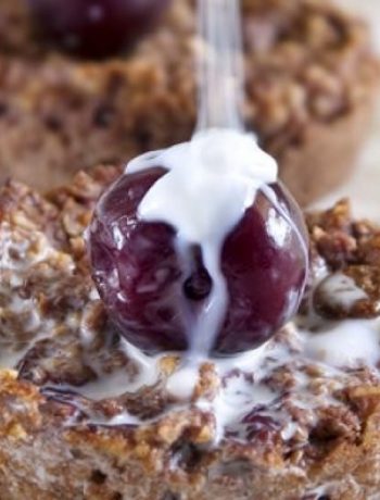 Healthy Black Forest Baked Oatmeal