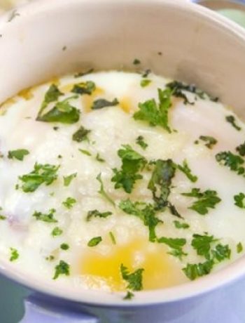 Sun Dried Tomato and Herb Baked Eggs