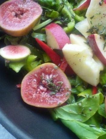 Fig, Apple, and Arugula Salad