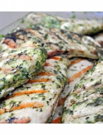 Basil Marinated Grilled Chicken