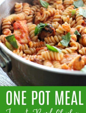 Easy Tomato Basil Chicken – One Pot Meal