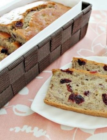 Banana, Cranberry and Apple Bread