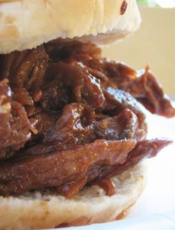 Barbecued Pulled Beef Sandwiches