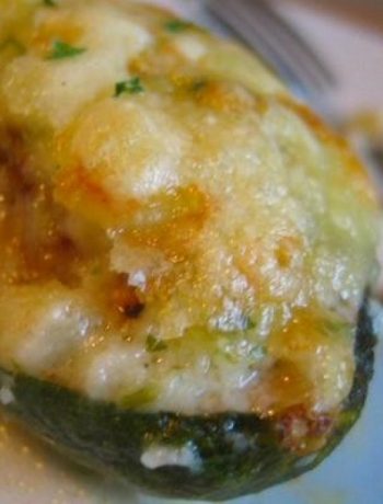 Baked Stuffed Zucchini By Angie’s