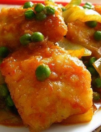 Curry Fish With Peas