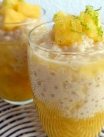 Tapioca Pudding with Pineapple and Coconut