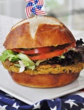 Chickpea and Veggie Burgers