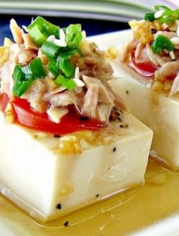Tuna and Tofu Cold Dish