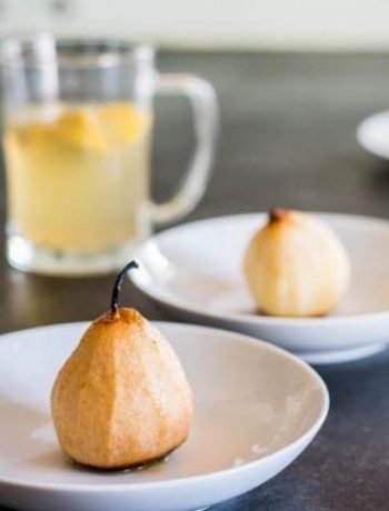Ginger Baked Pear [Paleo, AIP]