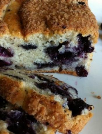Blueberry Chia-Poppy Seed Loaf – Gluten and Dairy Free