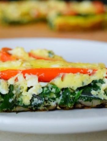 Farmer’s Strata with Kale and Tomatoes