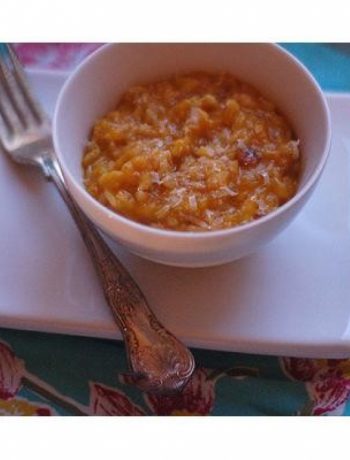 Nutmeg and Rosemary Butternut Squash Risotto