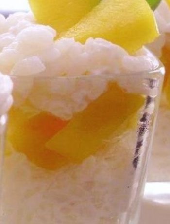 Thai-Style Sticky Rice & Mango Dessert Shots