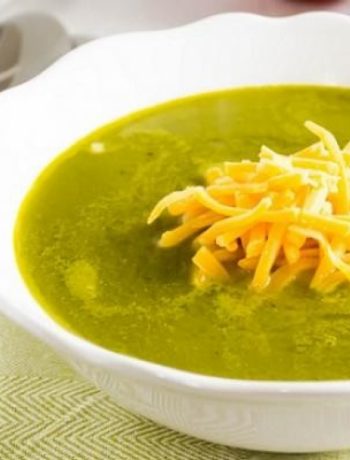 Apple spinach soup