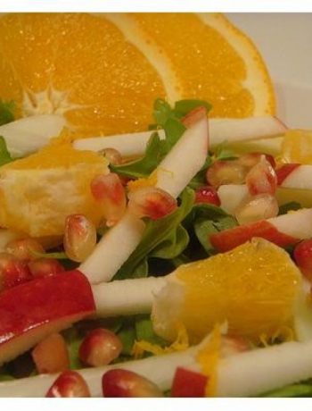 Orange Salad With Pomegranates