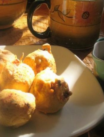 Aloo Bonda ~ Fried-Batter Covered-Spicy Potato Dumplings