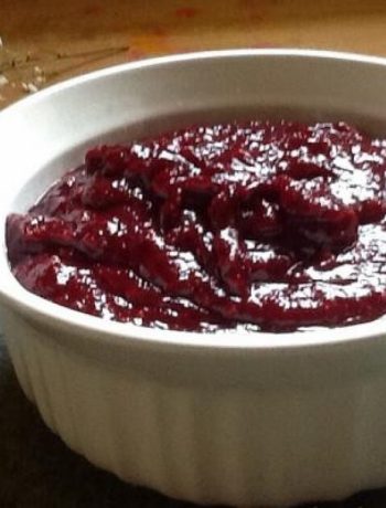 Blackberry and Figs Chutney / Compote