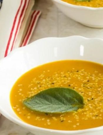 Spicy Carrot Amaranth Soup