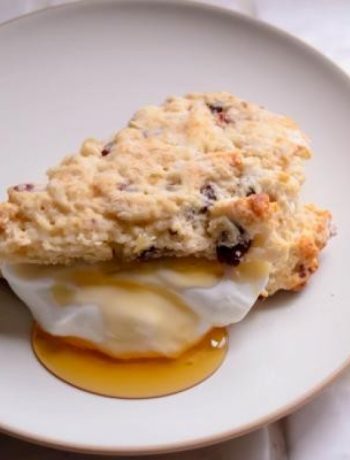 Dried Fruit and Ginger Scones